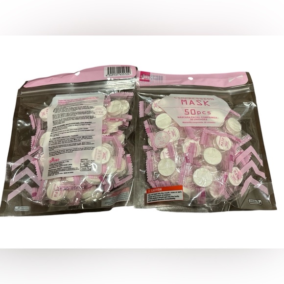 NEW INDIVIDUALITY SEALED 100 COMPRESSED FACIAL DIY SHEET MASK - Picture 2 of 5